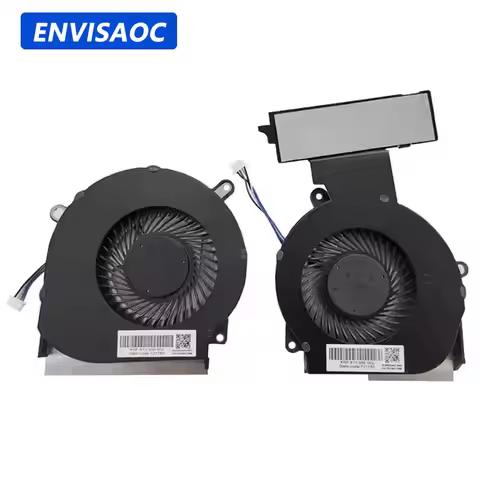 OEM For HP Omen 15 4 Pro 15-DC TPN-Q211 5 Pro Laptop CPU GPU Cooling Fan Heatsink Fans Cooler L30203