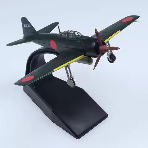 1/72 A6M ZERO Fighter Airplane Plane Metal Model for Gift