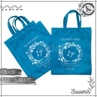 WEDDING BAG/ EVENT SOUVENIR BAG/ INVITATION BAG SOUVENIR BAG (FLAT 25X30)