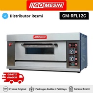 Oven Gas Roti Gomesin Gm-Rfl12c Oven Roti Gas 1 Deck 2 Tray Garansi