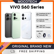 VIVO S60 Snapdragon 8s Gen 3 | VIVO S60 Vitality Dimensity 7500 | 6.59 inch 144Hz AMOLED | 7200 mAh