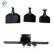 [Dovewill] ABS Plastic Percussion Cowbell Drum Holder Kit for Practice Drum Pad Set and Home Drummin