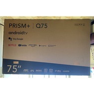 PRISM+ Q75 Ultra 4K QLED Google TV 75 inch Quantum Colors