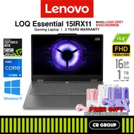 Lenovo LOQ Essential 15IRX11 - i5-13450HX - NVIDIA RTX 5050 8GB - 16GB RAM - 1TB SSD (2Yrs Lenovo Wa