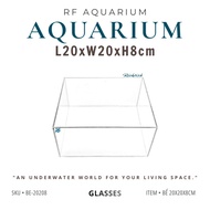 Semi-terrain Tank, Small Terrarium 20x20x8cm | RF Aquarium