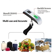 1pc Portable Digital Electronic Scale, Kitchen Scale, Luggage Weight Scale, Hanging Digital Travel L