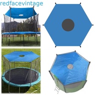 REDFACEVINTAGE Trampoline Sunshade Roof, 6/8/10ft Waterproof Trampoline Shade Cover, UV Protection R