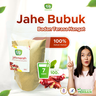Jahe Merah Bubuk 100 gr Original Murni Tanpa Gula Poty