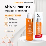 SYB Toner AHA Skinboost Skin Whitening angkat daki SYB Forte Toner Badan Fresh Red Jelly Original