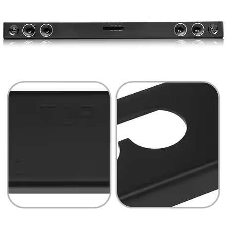 Universal Wall Mount Sound Bar Mounts Metal Under TV Audio Wall Shelf Anti-Drop Sound Bar Shelf for 