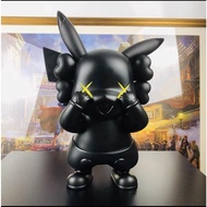 [HOT Product] Pokemon Pikachu x Kaws Model Large Scale 1: 1 Black, Pikachu Figure - Pokemon Model