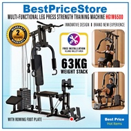 BPS INSTALL FEXPERT FWM 14in1 1Way Multi Function Home Gym Station 63kg Fitness Workout Press Machin
