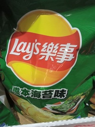 LAYS SEAWEED POTATO CHIPS 580GRAMS