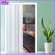 Pvc Folding Door Bathroom Toilet Door Partition Shop Sliding Door Gas Open Kitchen Door Sliding Door