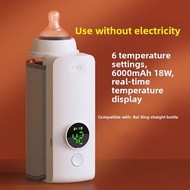 MONLEYTA | Portable Wireless Baby Bottle Insulation Cover Constant Temperature Outing No Plug Univer