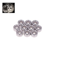 manysincerity 10Pcs 683 684 685 686 687 688 689 ZZ 2Z Small Deep Groove Ball Bearing Metal Shielded 