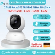 TP-Link Tapo C200/C220/C230/C222 Indoor Wifi Camera Full HD 2MP/4MP/5MP, 360 degree panning,