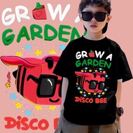 【220G 100%Cotton】NELLY Grow A Garden T-Shirts Kids' Cute Garden Print Fun & Comfortable for Play