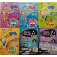 马文化 金钥匙 一点通参考系列 4年级 KUNCI EMAS A+ SJKC TAHUN 4 参考书 四年级 马文化参考书 金钥匙参考书 bm bc bi sains mat 华文 科学 数学 国文 