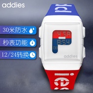 Addies new sports electronic watch waterproof luminous multifunctional silicone camouflage student watch junior high