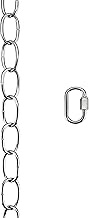 Aspen Creative 21107-71, Steel 20 Feet Heavy Duty Chain & Quick Link Connector for Hanging Up Maximu
