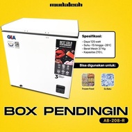 ( Bebas Ongkir ) Gea freezer ab 208 R 200liter Freezer Box - AB 208 R-