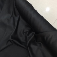 COD !!! 1 ROLL BAHAN KAIN SATIN VELVET PREMIUM WARNA HITAM PACKING