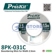 Pro'sKit 8PK-031C Desoldering Wick 2.5mm