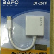 DE190 >> BAFO Converter Mini DisplayPort To Hdmi Mini Dp To Hdmi Bf 2614