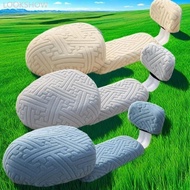 LOOKSHOW 1/3Pcs Set Electric Bicycle Seat Front Rear Back Saddle Cover Motorcycle Rear Seat Saddle P