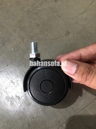 RODA CASTER KURI KANTOR / KAKI RODA KASUR KURSI NYLON / RODA CASTER KURSI RAK ETALASE / RODA KASTOR