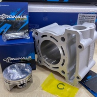 CARDINALS Y16 NMAX / NVX / R15 V3 58MM BLOCK KIT SET WITH FORGED DOME PISTON