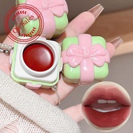 2in1 Lip&cheek Matte Lip Tint Long Lasting Lip Mud Surprise Gift Box Shape Waterproof Makeup Q8i2