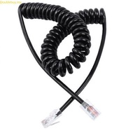 Doublebuy Reliable Efficient 8 Pin Microphone Cable Replacement for HM-98 HM-133 HM-133v