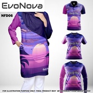 EvoNova Baju Muslimah FAMILY DAY Labuh Couple Set BLVCKROSE APPAREL Baju Muslimah Murah Perempuan Bu