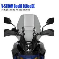 For SUZUKI V-STROM 800DE DL800DE Motorcycle Windshield Heightened Sports Front Windshield Acrylic De