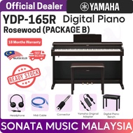 Yamaha Arius YDP-165 88-Keys Digital Piano Rosewood DIGITAL PIANO Package B