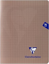 Clairefontaine Cf363741 Notebook, French Ruled Mimedis Staple Notebook, 6.7 x 8.7 inches (17 x 22 cm