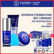 Zafesha Foundation Set Lengkap Box Special Hana