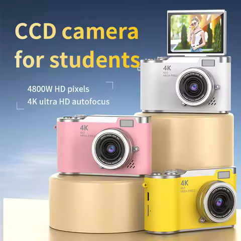 Digital Camera LK-007 4K 48MP Photography Camcorder Rechargeable Cameras 2.4 inch Screen Camcorder f