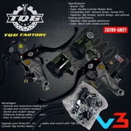 Brake MASTER V3 TQ6 Z6209 Brake Pump Double Tube Plus Universal Anti-Rust Brake Switch Grey