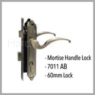 7011 Mortise Door Lock / Mortise Handle Lock (7011SN/7011AB)