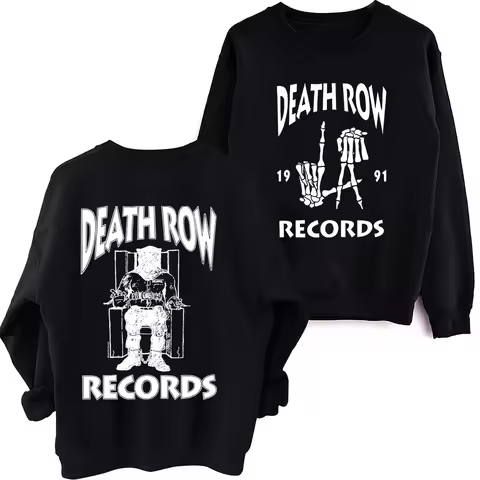 Death Row Records Album Merch Hoodie Snoop Dogg Sweatshirts Hoodies Snoop Dogg Tops Oversized Fans G