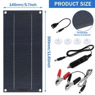 30W Solar Panel DC 12-24V Solar Cell Portable Controller Solar Plate Kit Waterproof Solar Trickle Ch