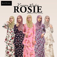[NEW] QAYRAA ROSIE BAJU KURUNG with Zip/Kurung Moden Slim/Kurung FLORAL Ironless Baju Kurung Raya 20