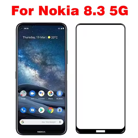 3D Tempered Glass For Nokia 8.3 5G High Quality 9H film Explosion-proof Screen Protector For Nokia 8