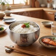 【 達岡隆探吉】不銹鋼雙層隔熱碗 小款