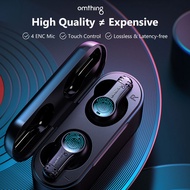 1MORE Omthing  หูฟัง Bluetooth TWS Earphones Bluetooth 5.0 Handsfree Earbuds Touch Control With 4 EN
