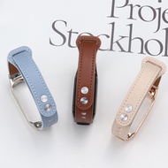 Suitable for Xiaomi Band 8/7/6/5/4 Wristband Genuine Leather Xiaomi Band 7/6/5/4 Strap NFC Version W