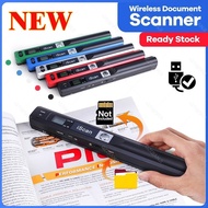 Fast Shipping  【Genuine sale】A4 Document JPG/PDF Scanner Mini Portable Digital Scanner 900DPI Handys